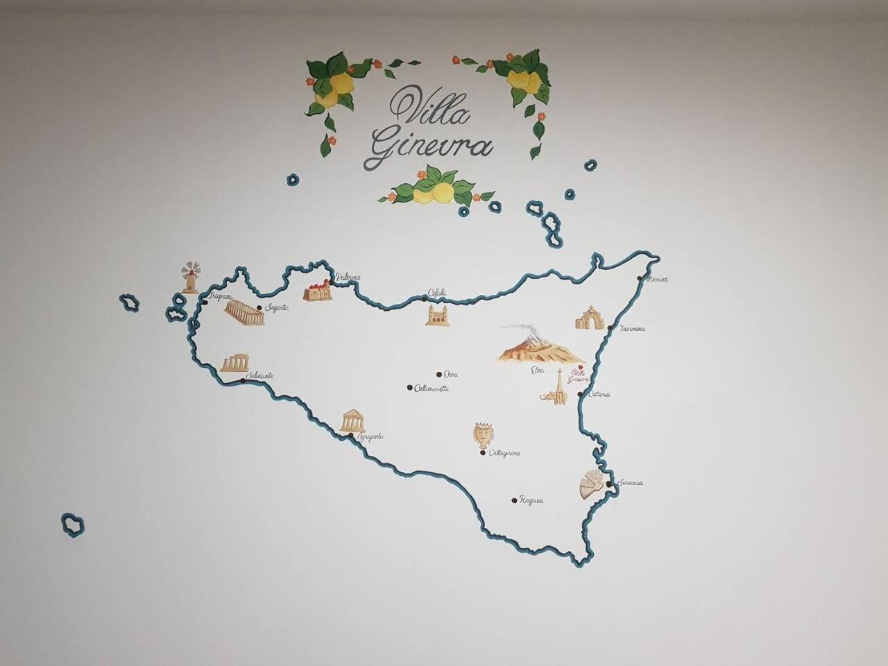 Villa Ginevra Santa Venerina Ngoại thất bức ảnh