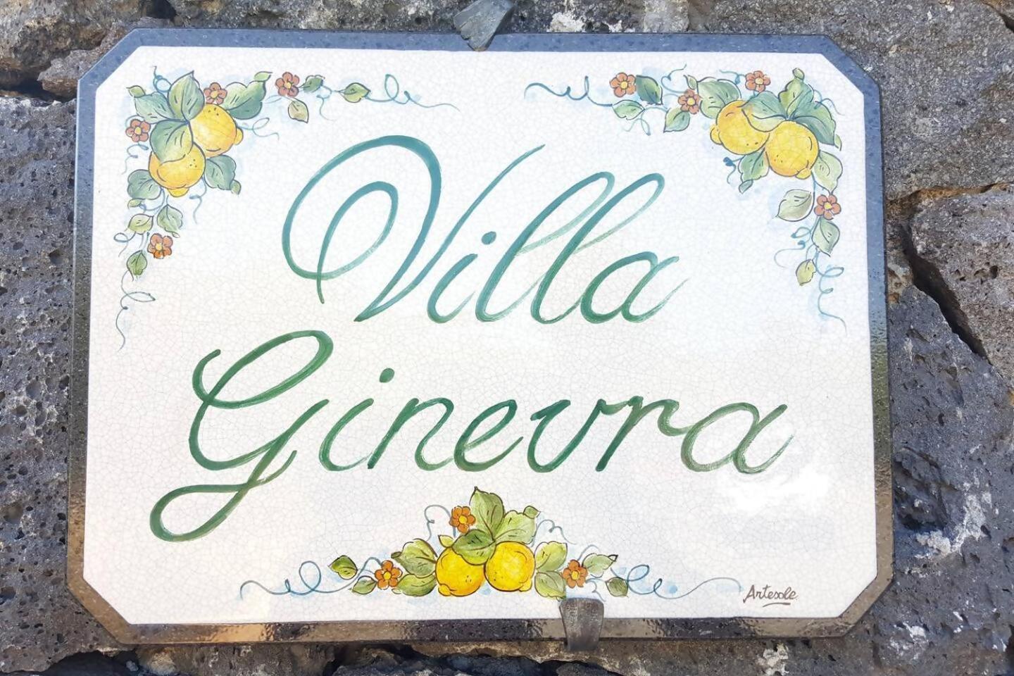 Villa Ginevra Santa Venerina Ngoại thất bức ảnh